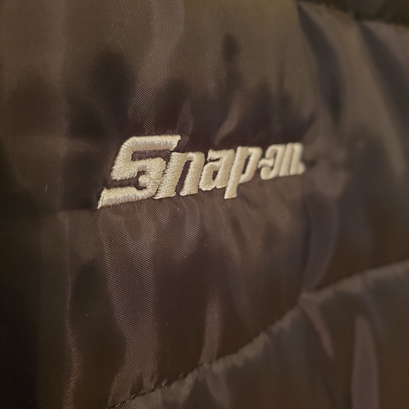 Snap on tools puffer style padded vest. Nwt - Picture 3 of 7